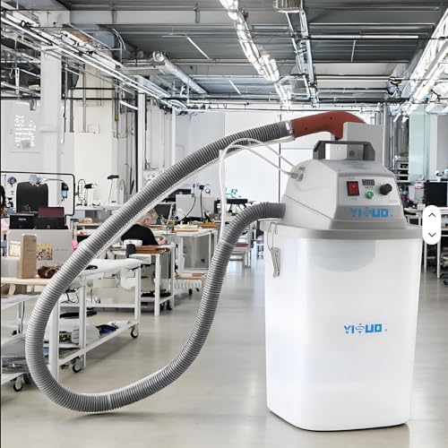 450W Automatic Thread Trimmer - Brushless Electric Fabric Cutter for Industrial Sewing, Quiet Single Head Thread Cutting Machine for Garment Workshop