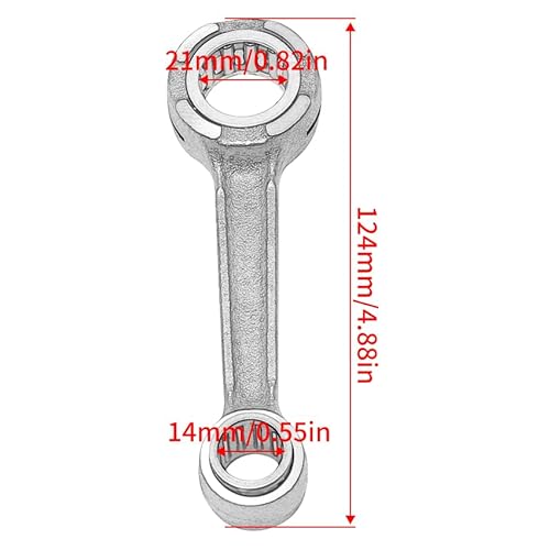 Biela 12161-93901, kit de biela do virabrequim, substituição para Suzuki DT9.9A 2016-2017, para Suzu