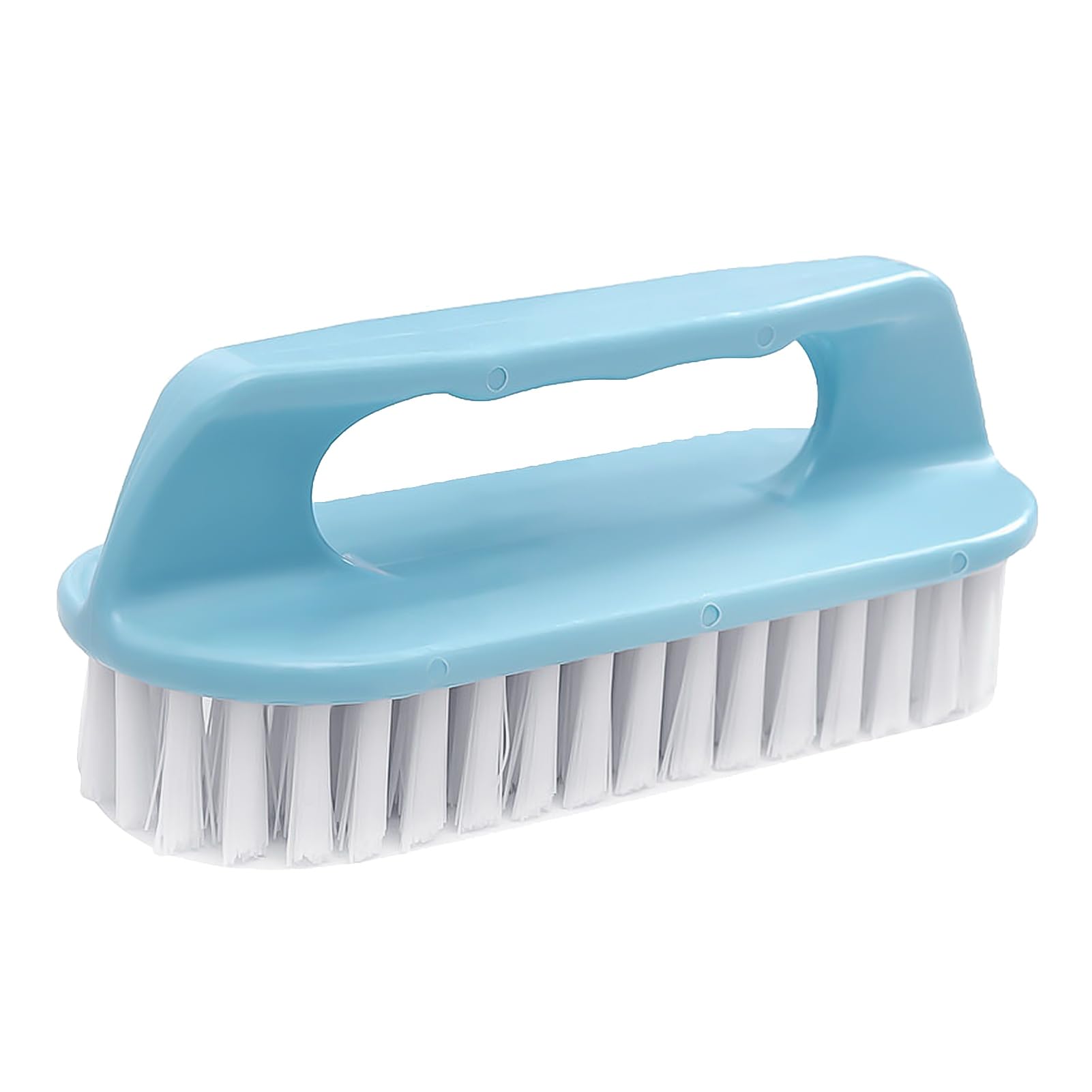 matumou Cleaning Brush Soft Long Bristles Ergonomic Handle Plastic Clothes Floor Scrub Brush Brush for Home Laundry Brush