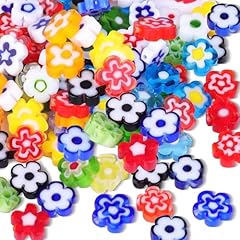 Multi-color Daisy Flower Beads