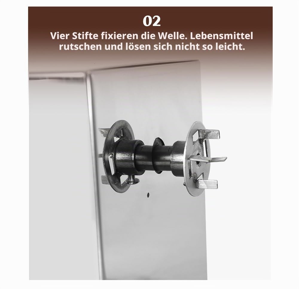 Elektrischer Spiralschneider - 50W Kartoffelschneider - Kartoffel Twister Gemüse Schneider für Obst - Französisch Frites Cutter