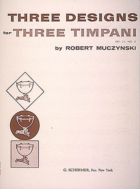 Designs for 3 timpani, Op. 11, No. 2: (One Player)