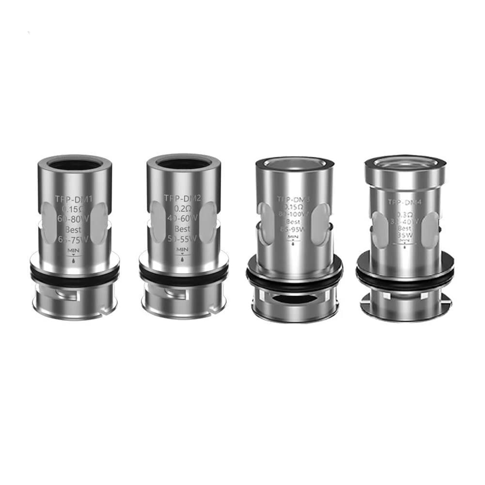 VOOPOOO TPP-DM2 Coil (bobina da 0,2Ω × 3), adatta per serbatoio TPP Pod E  Cigarette Drag 3 Drag X Plus Pod Vape Kit, senza nicotina : Amazon.it:  Elettronica