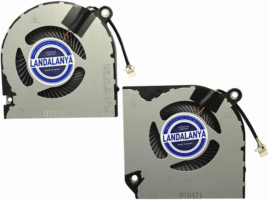 Fan for Acer Nitro 5 Gaming AN515-54 AN515-54-5812/51M5/728C /5695/599H AN517-51 AN517-52 AN515-43 Acer Nitro 7 AN715-51 AN715-51-73BU /76LS/796C Aspire 7 A715-41G A715-42G A715-74G/75G fan
