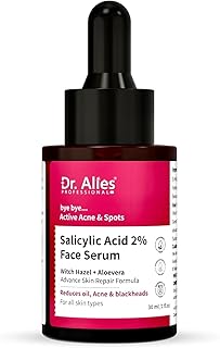 Suero facial de ácido salicílico al 2%. con h...