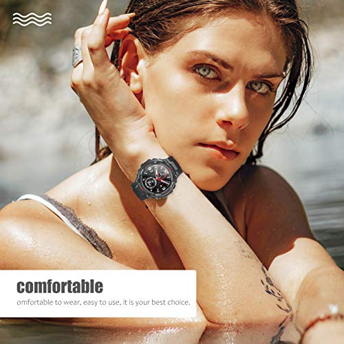 VILLCASE Relógio de Tiras de Lona de Faixas de Relógio de Substituição de Liberação Rápida Compatíve