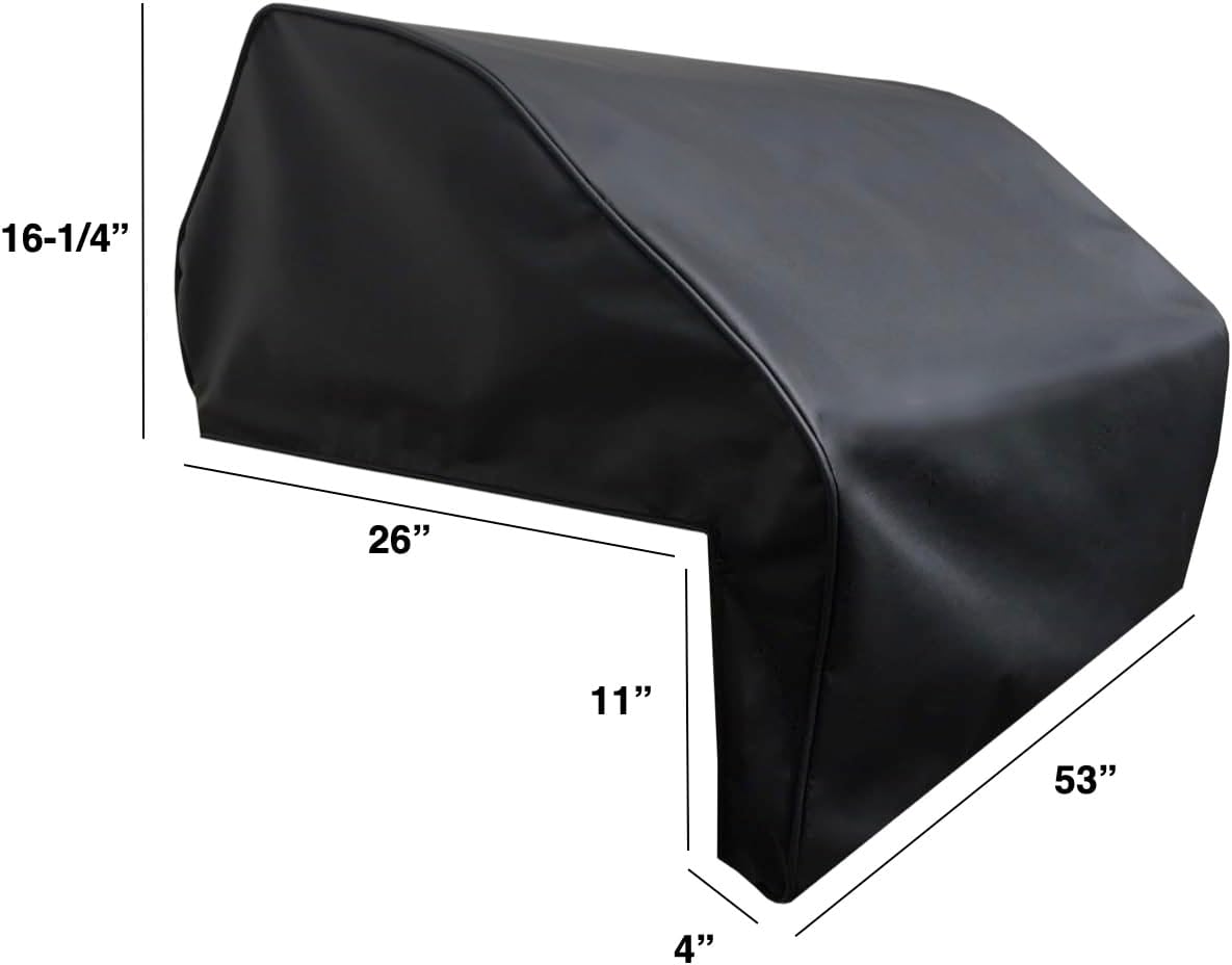 Windproof Covers 53 inch Heavy Duty Premium Grill Cover to fit Previous Generation Viking T & E Series Built-in Grill