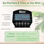 Automatic Fish Feeder for Indoor Aquarium, Rechargeable, Timer Function, Spiral Design, 500ML Large Capacity - Image 4