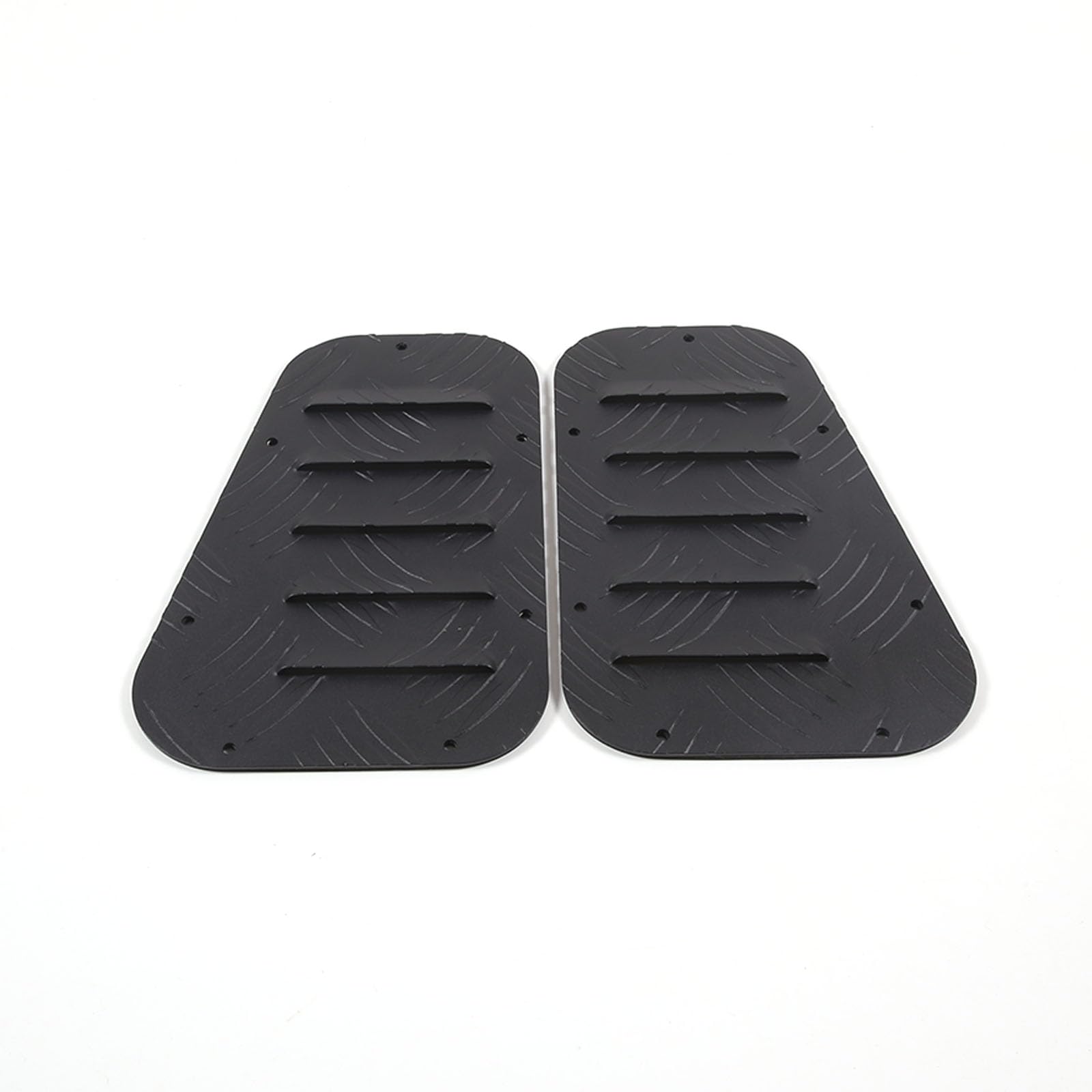 Auto Motorhaube Entlüftungsabdeckung Haube Geeignet für Land Rover Defender 2004-2008,Haube Luftauslass dekorative Platte für Land Rover Defender Zubehör,Auto Lufteinlass Schaufe (Schwarz)