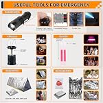 Survival Kit, Gifts for Men Women Teen Boys, 252 pcs Survival Gear and Equipment Mini First Aid Kit for Car Home, Emergency Kit with Molle System for Earthquake, Outdoor Adventure, Car Travel - Image 4