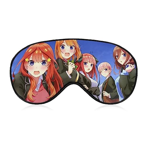 五等分の花嫁 アイマスク キャラクター アニメ アイマスク 睡眠用 かわいい 睡眠改善 遮光 柔らかい 眼精疲労 目元疲労回復 安眠マスク 圧迫感なし 子供 男女兼用 ギフト