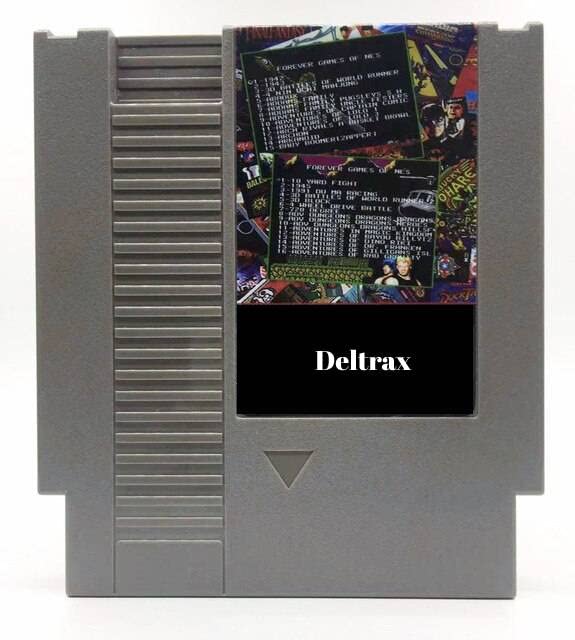 Deltrax Super Cartridge 852 in 1 Multi Game Cartridge for NES 8Bit Video Game Console