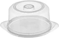 Sanremo - Porta Bolo Plástico Redondo de 24,4cm, Linha Casar