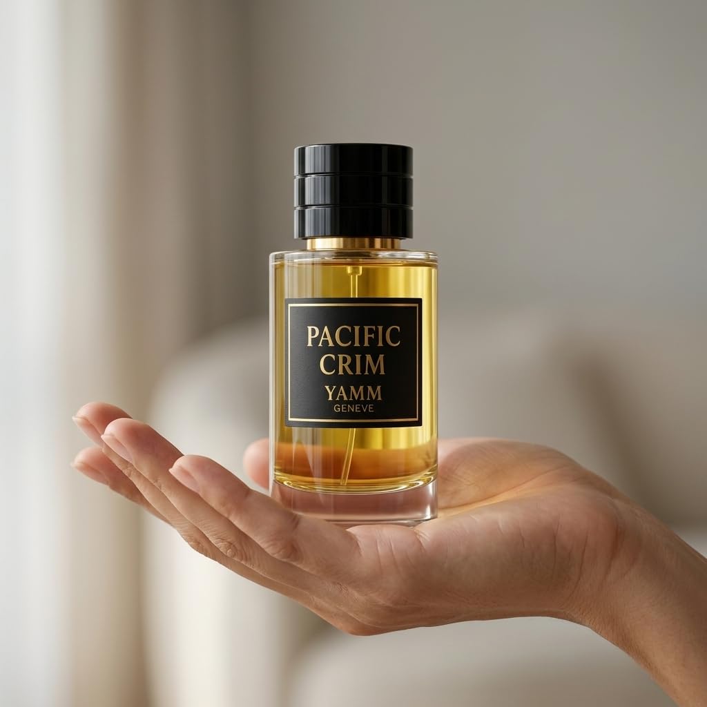 Pacific Crim Extracto de Perfume 50 ml – Perfume Unisex Fresco con Menta y Cítricos – Fragancia Afrutada y Almizclada – Larga Duración 18h