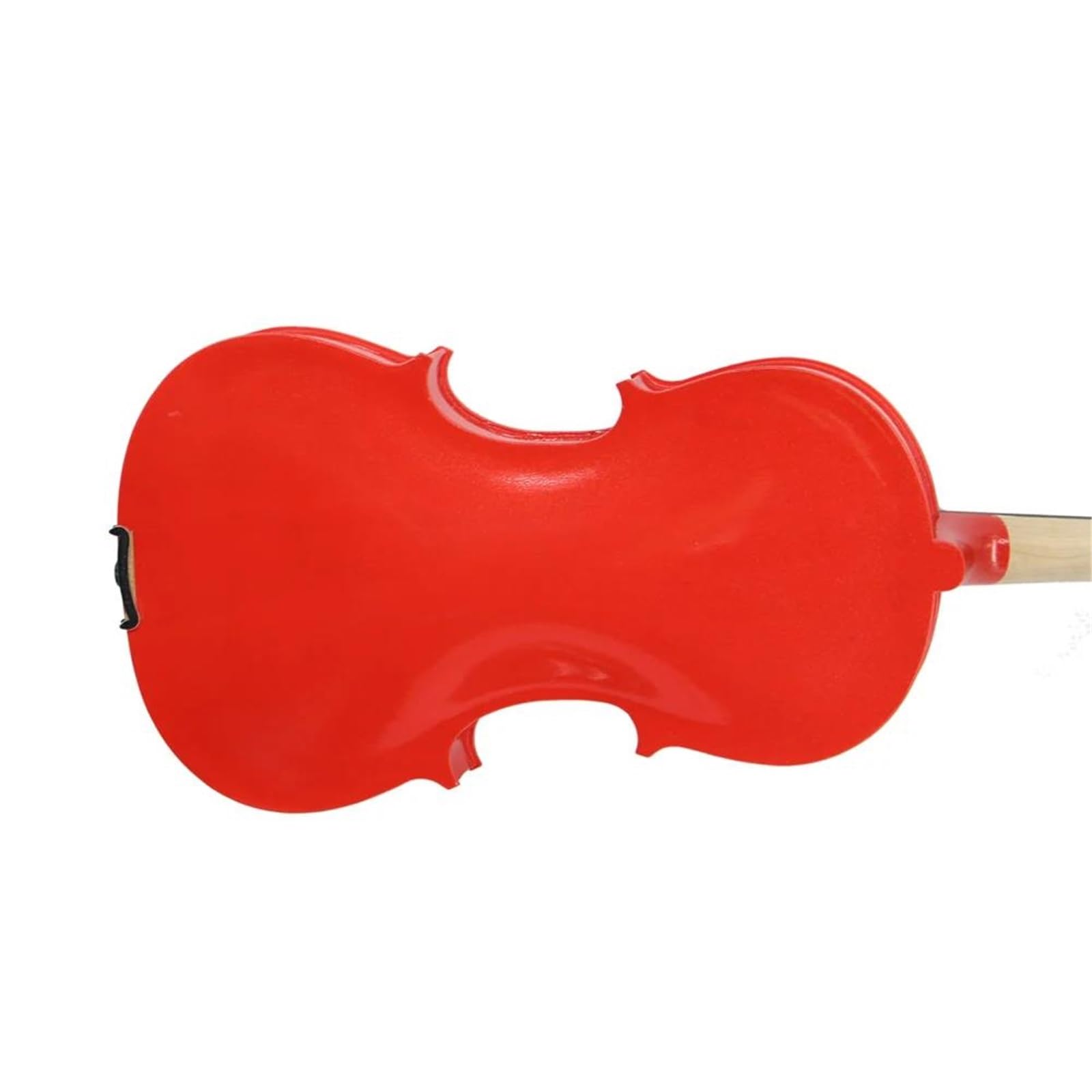 Violino 3/4 Violino Acustico In Legno Massello Rosso Con Custodia Per Archetto Corde Per Poggiaspalle E Sordina Adatta Ai Principianti
