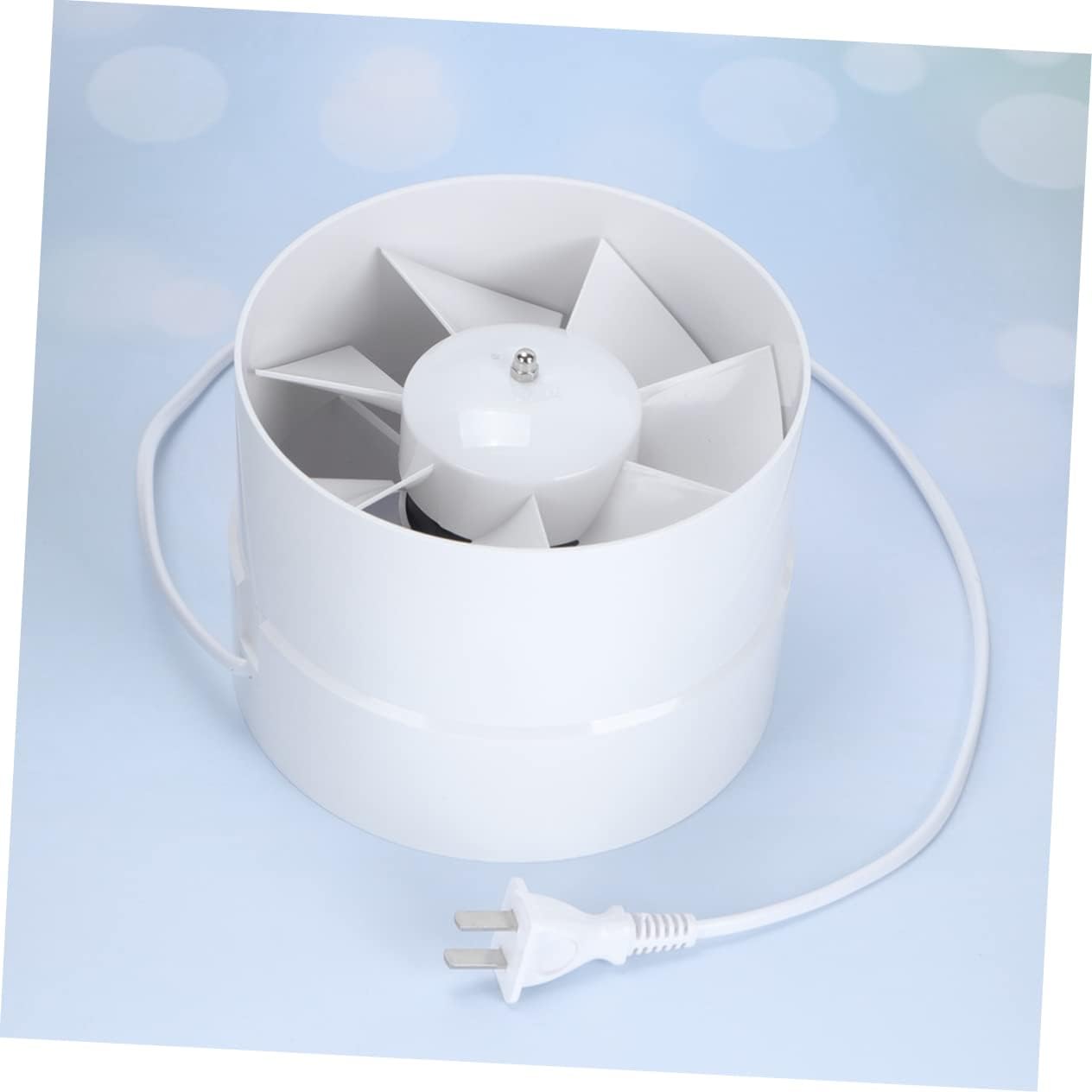 jojofuny Quiet Circular Fan 6 Inch Exhaust Ventilation Fan for Bathroom Kitchen Toilet Ceiling Window Mount Pvc Ducting Impeller