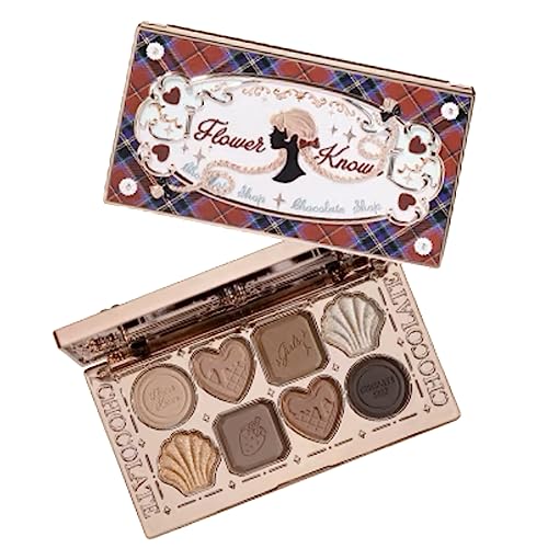 1 Pc Huazhixiao Chocolate Series Retro Plaid Style Package 8 Colors Shimmer Matte Pearly Eyeshadow Palette, Multichrome Warm Nude Brown/ Matcha Green Milk Coffee / Bold Strawberry Pink Black Smoky Eyeshadow Palette, Smooth Pigmented Eyeshadow Palette (01#) #TOP12