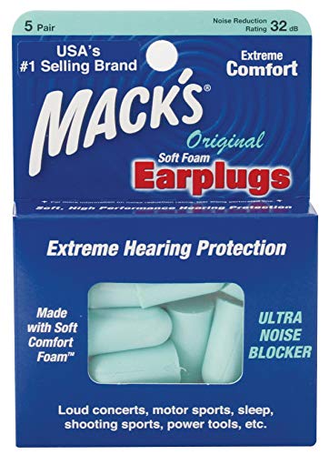 Mack 's Original Ohrstöpsel, Original, mintgrün, 10 Pairs