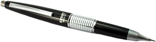 Miniatura 5 de Pentel Sharp Kerry - Portaminas (0.028in), barril negro, 1 bolígrafo (P1037A)