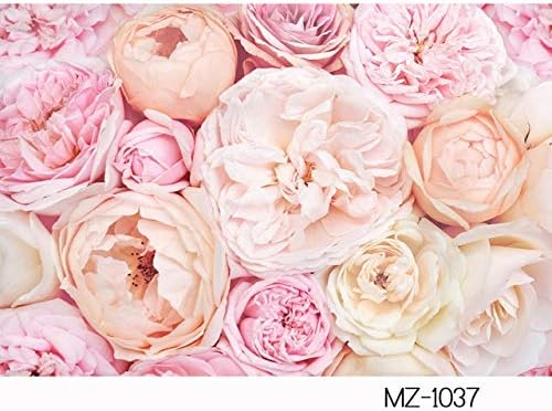 Amazon 白いピンク咲く花の壁 背景幕 ブライダルシャワー 背景シート 結婚式の肖像画の背景 3d 背景 スタジオ撮影用 かわいい花柄の背景 自宅撮影 女性のポートレート背景布 カーテン 背景の壁紙 家の装飾 子供 新生児 人物撮影用の背景 教会 パーティー Huayi