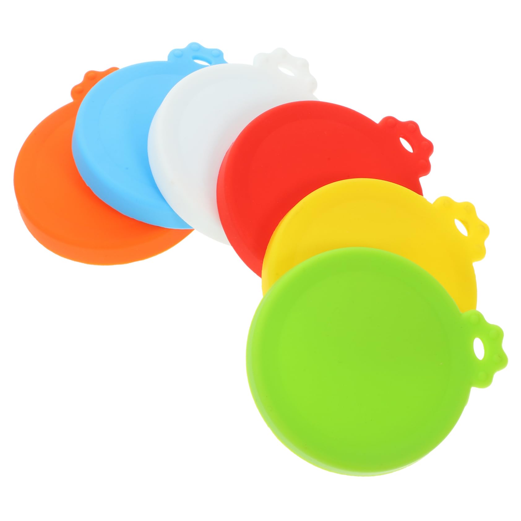 GLEAVI 4 Ensembles Couvercles De Bocaux En Silicone Petit Boîtes De Conserve Couverture Donjon Peut Couvrir Le Couvercle Le Soda Peut Couvrir Gel De Silice 6 Pièces * 4