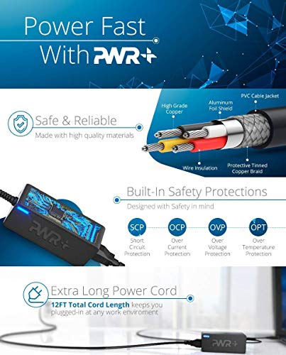 image for PWR+ 180W 135W UL Listed AC-Adapter-Charger for Acer Nitro Predator He