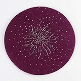 Geschlecht: Frau AIMICONG Mütze Mit Bommel Damendamen Baskenmützen Fashion Solid Color Gestrickte Baskenmützen Mit Strass Damen Winter Artist Beanie Baskenmütze Hut F