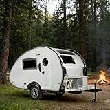 Luxury Glamping Off-Road Teardrop with Hardwood Cabinetry