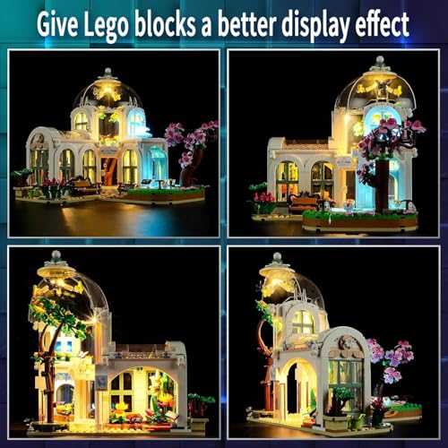 Image of Vaodest LED Light for Lego 41757 Friends Botanical Garden Set,Design and Configuration Compatible with Model 41757(LED Light Only, Not Building Block Kit)