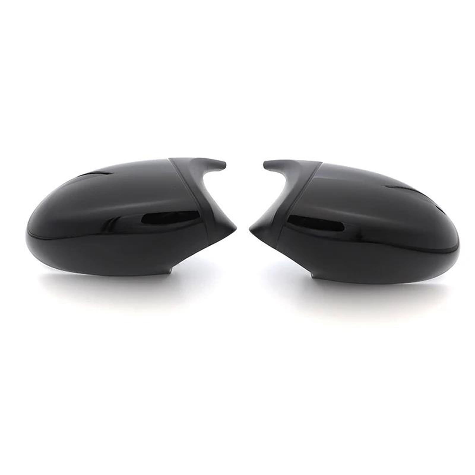 PKTCOBW For B&MW 1 Series E81 E82 E87 E88 116i 118i 120i 125i 128i 130i 135i 135is 116 118 Mirror Cover Rearview Side Mirror Cover Caps Car Side Mirror Caps Cover(Black 1)