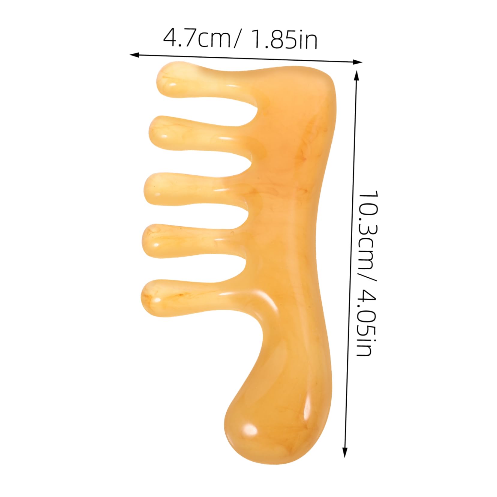 SHERCHPRY 3pcs Hair Comb Scalp Massage Tool for Relaxation Acupoint Comb for Neck Shoulder Durable Lightweight Smooth Wide Tooth Design for Tangle Hair