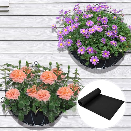 Fibre de coco pour tapis de pots de fleurs réutilisable et paillage d'hiver - 3