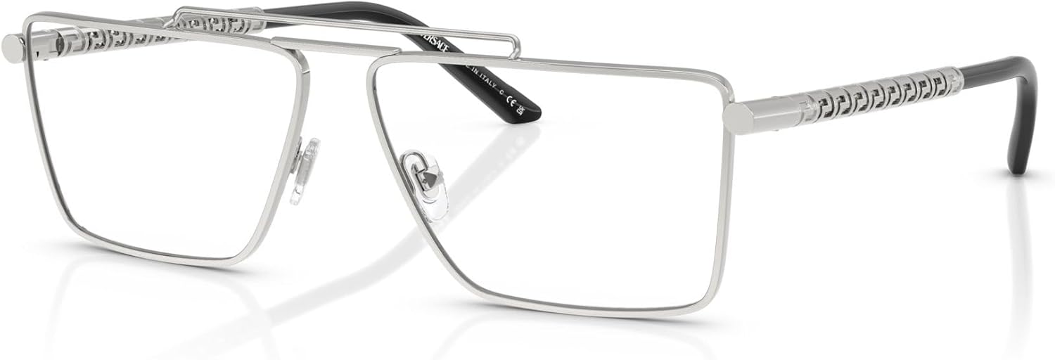 Silver Rectangular Designer Eyeglasses...