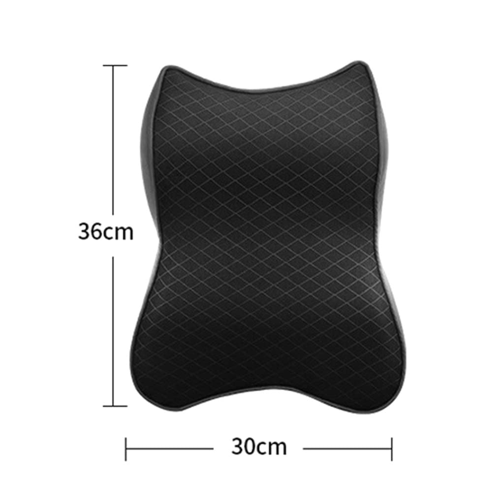 Imbottitura per poggiatesta per seggiolino Auto Cuscino in Memory Foam 3D Supporto per Sollievo dal Collo in Tessuto a Rete Traspirante Cuscino in Memory Foam