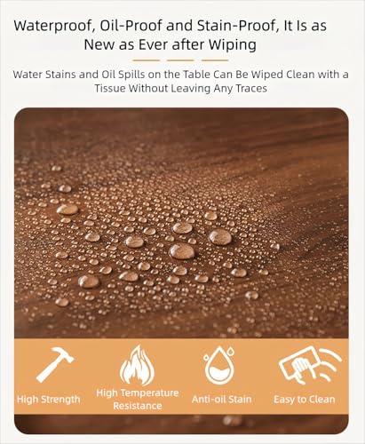 AevQuas C Shaped Side Table, Adjustable Height 360° Swivel Tabletop That C Shaped End Table Space Saving Lifting Side Table for Living Room Bedroom Sofa Bed Bathtub Reading Study Coffee - Image 6