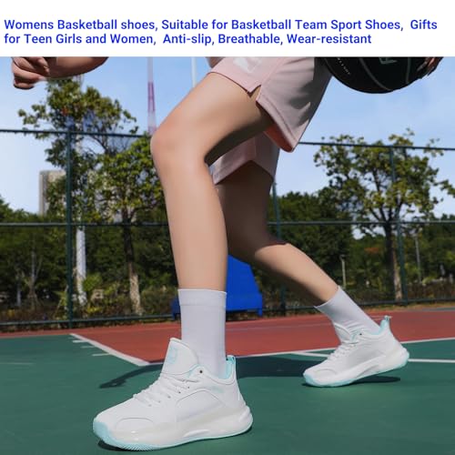 Image of Beita Basketball Shoes for Women High Upper Volleyball Shoes Fashion Sneakers Breathable Sports Shoes Anti Slip