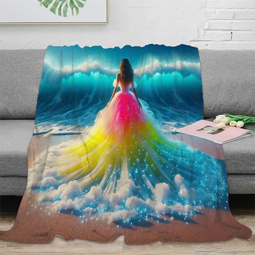Couverture de lit en microfibre 3D de qualité supérieure et douce