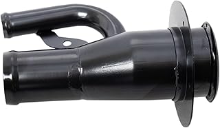 TRQ Fuel Tank Filler Neck Black Compatible with 2003-2010 Dodge Ram 2500 Ram 3500 2011-2024 Ram 2500 3500