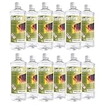 B2C - Bioethanol Fuel for Fireplaces | Clean-Burning & Eco-Friendly | Smokeless & Odourless | Indoor & Outdoor Use | 1L PET Bottles, White, 12 Litre