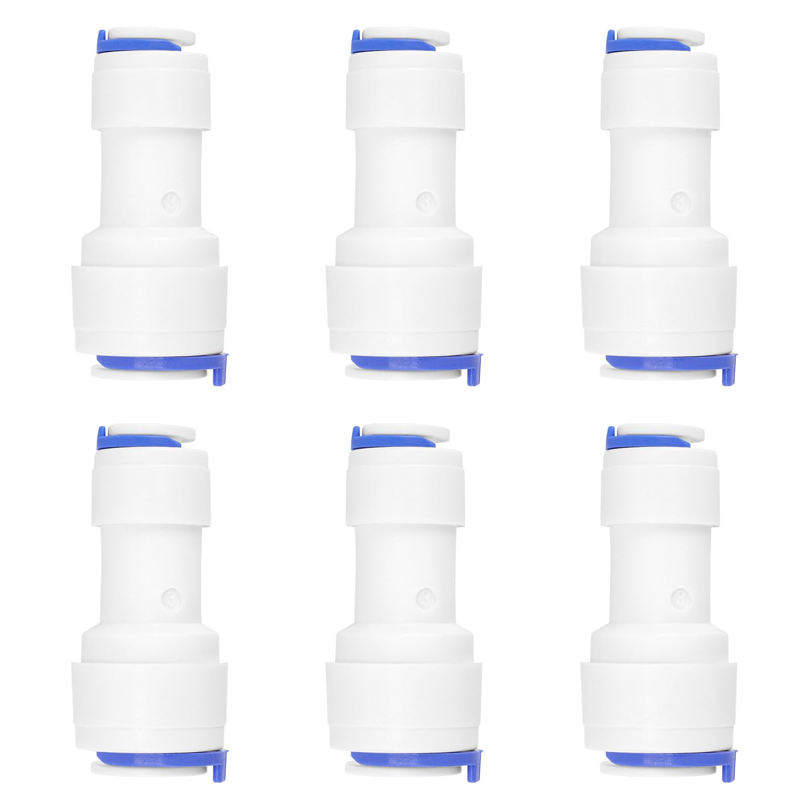 6pcs Water Purifier Adapter, 3/8 to 1/4 Water Line Adapter