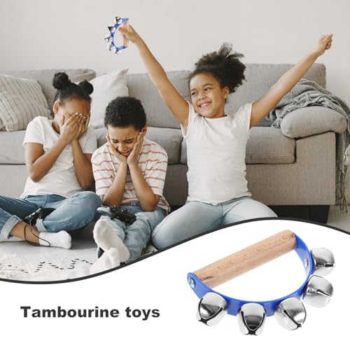 Panderetas de percusión semicirculares en pack de 6 piezas para animar tus clases de baile 5
