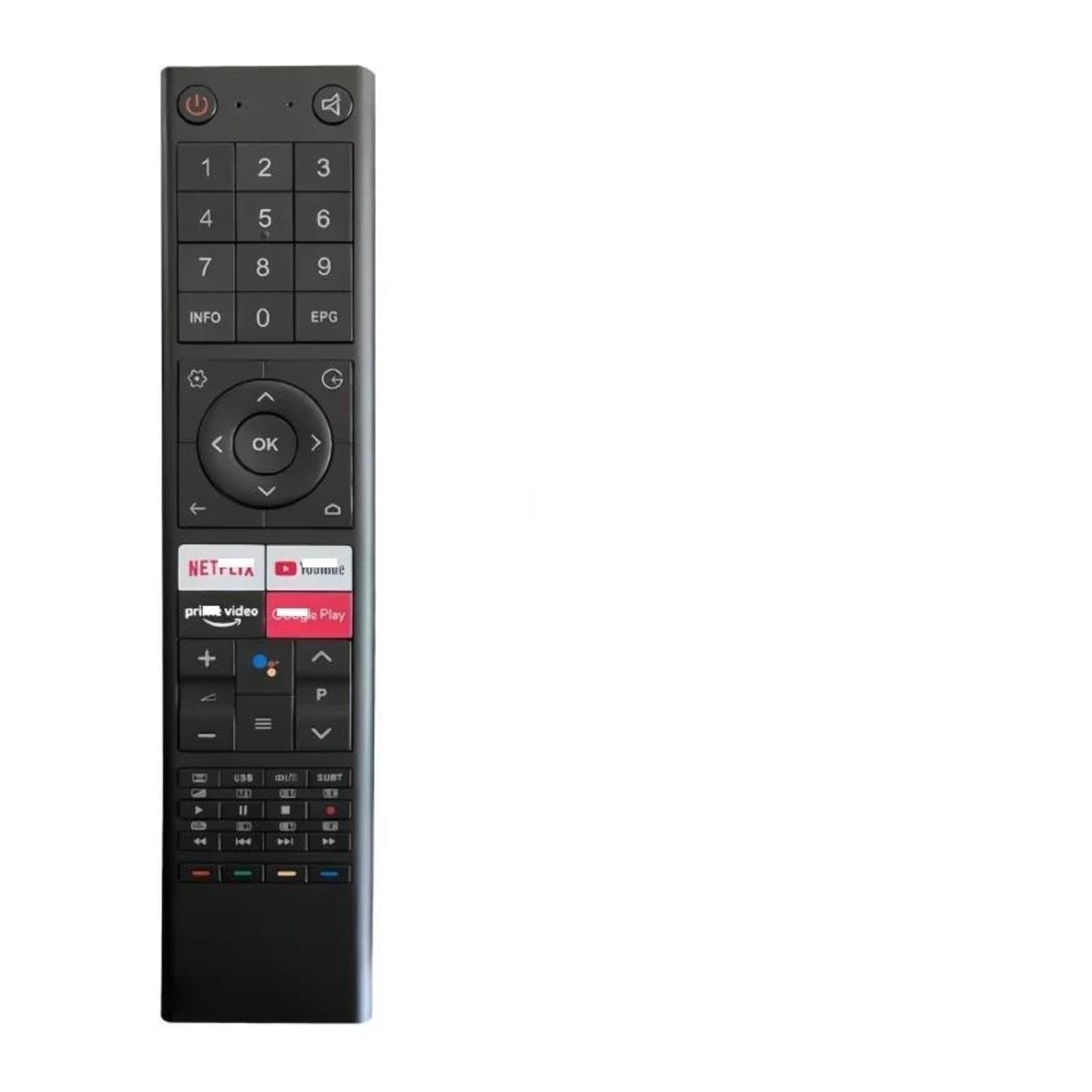 1 pz GCBLTV02ADBBT Telecomando vocale for Smart TV ODL24771(No voice function)