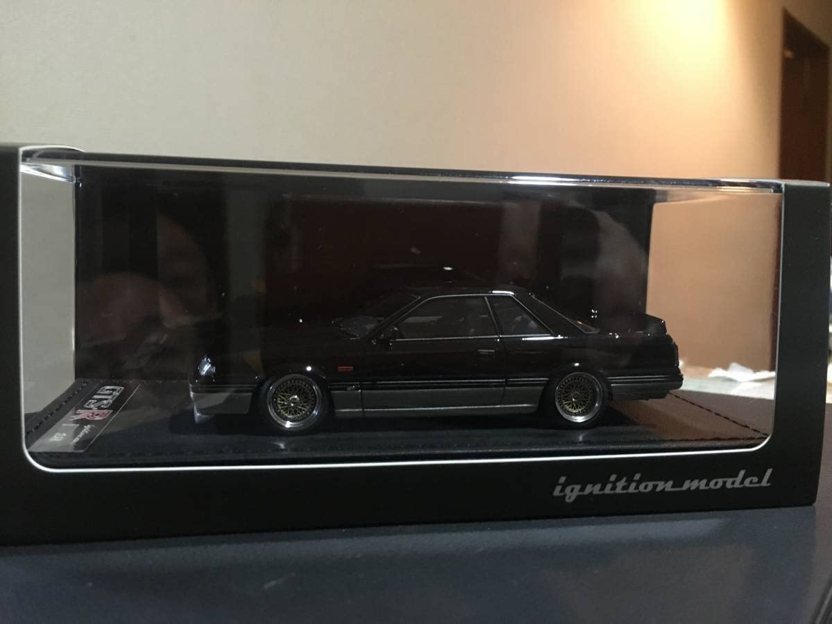 日産・スカイラインGTS-R(R31) ブラック/ガンメタリック ミニカー ダイ