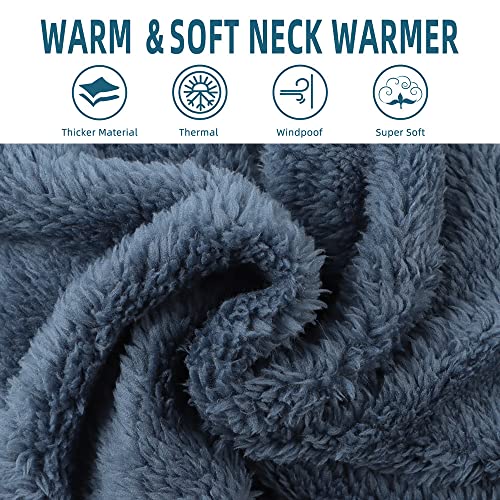 Image of JANGANNSA Fleece Kids Scarf - Warm Winter & Autumn Neck Warmer for Boys & Girls 1-6Y