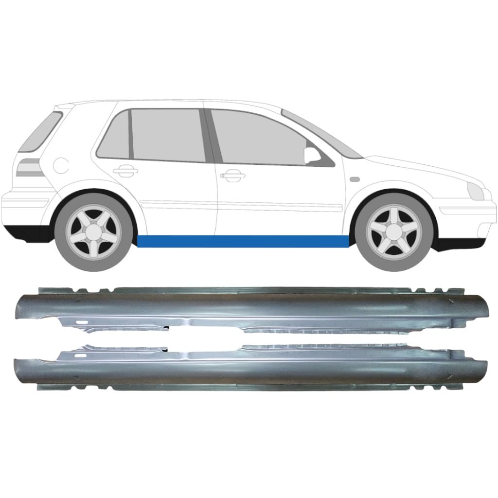 Voll schweller für Volkswagen Golf 4 1997-2006 / Links+Rechts/Satz