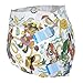 Crinklz Tab-Style Briefs Adult Printed Diapers, Buccaneer, Large, Case/60 (4/15s)