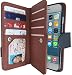 iPhone 7 Plus Case, Ionic Designed Apple iPhone 7 Plus Wallet Case 2016 Smartphone (Black)