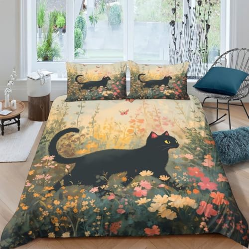 Parure de lit hypoallergénique en microfibre douce avec zip