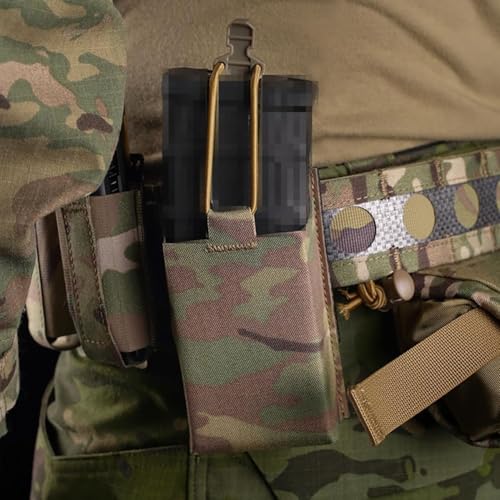 Pochette de chargeur AR simple 5.56 tactique avec insert rapide airsoft - 2