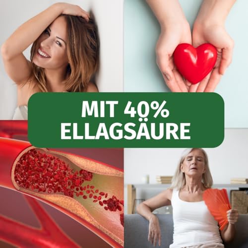 Green Naturals® Granatapfel Kapseln - Hochdosiert: 50:1 Extrakt (=110.000mg) je Tagesdosis mit 40% Ellagsäure - Polyphenole - Deutsche Herstellung - 100% Vegan & Ohne Zusätze - Vorrat für 2 Monate